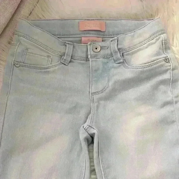 Light Wash Skinny Jeggings Sz 5T - Picture 2 of 6